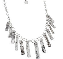 Load image into Gallery viewer, Sterling Silver Fringe Necklace