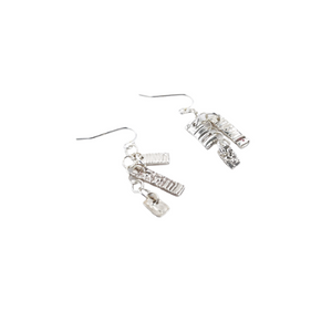 Sterling Silver Fringe Earrings