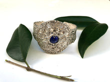 Load image into Gallery viewer, Sterling Silver Cuff with Interchangeable Center 12mm Stone, Harmony Mandala Series
