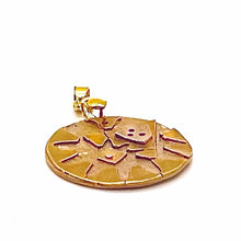 Load image into Gallery viewer, Circular Multi-Color Bronze Bits and Pieces Pendant