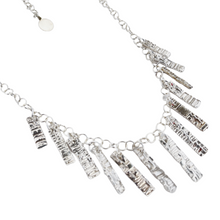 Load image into Gallery viewer, Sterling Silver Fringe Necklace