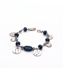 Load image into Gallery viewer, Constellation Bracelet, Sterling Silver and Black Onyx