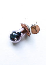 Load image into Gallery viewer, Aries, Bloodstone, March 21 - Apr 20,  Zodiac Birthstone Pendant, Glass, Sterling Silver, Copper on Brown, Beige or Black Leather Necklace